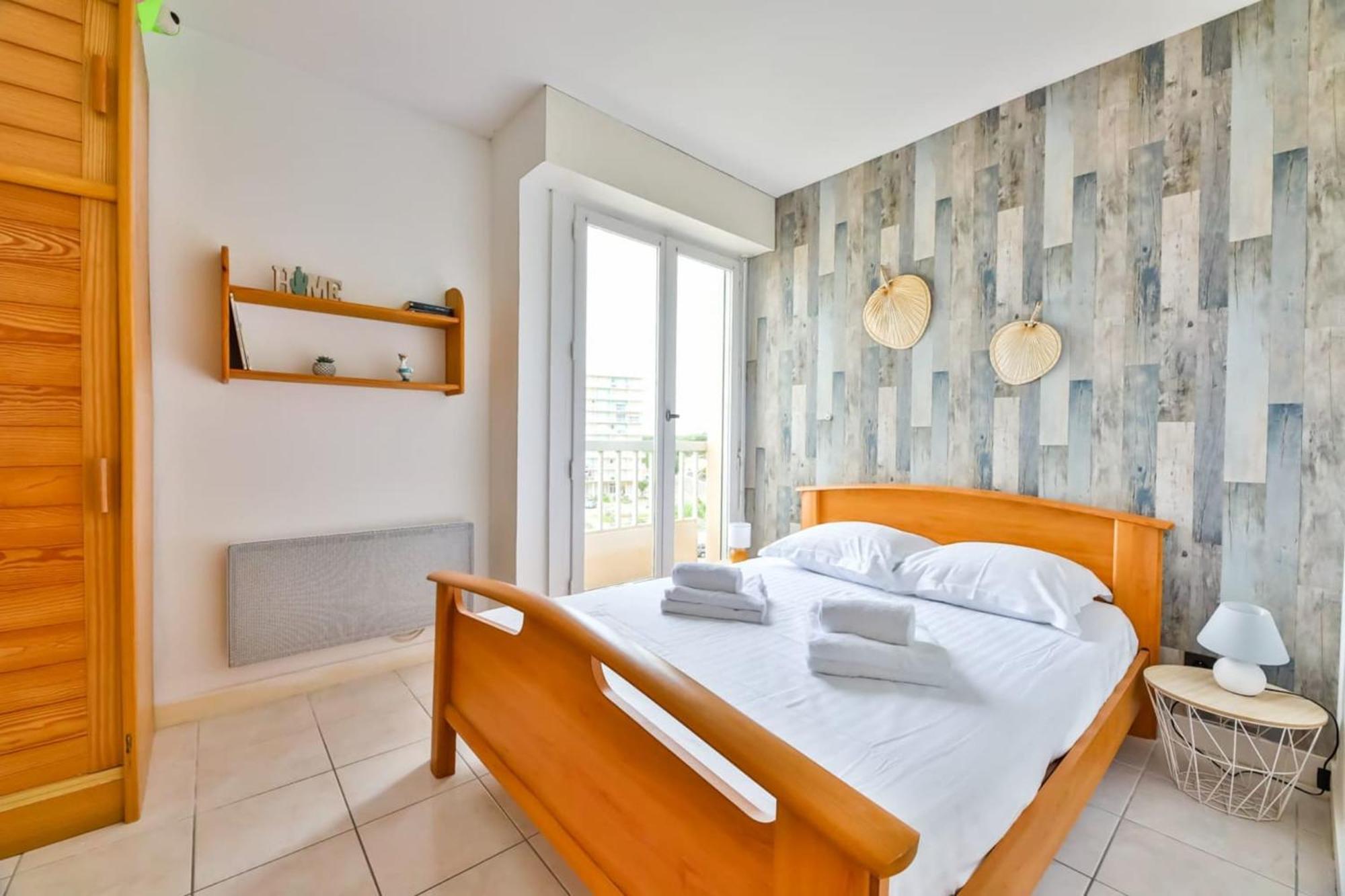 Apartamento Horizon - Sejour Cocooning Vue Mer Saint-Jean-de-Monts Exterior foto
