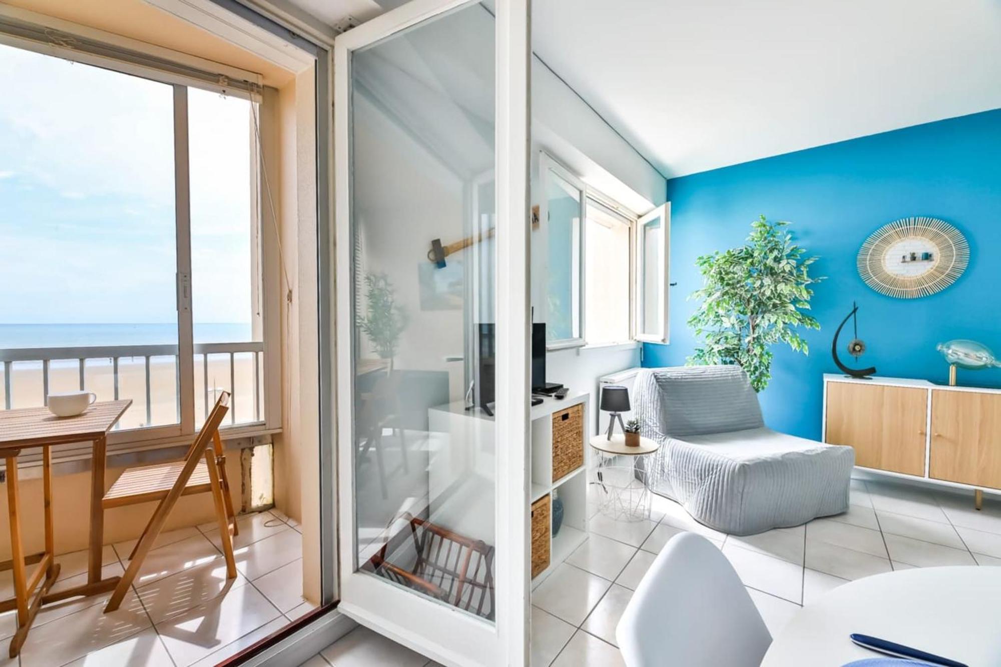 Apartamento Horizon - Sejour Cocooning Vue Mer Saint-Jean-de-Monts Exterior foto